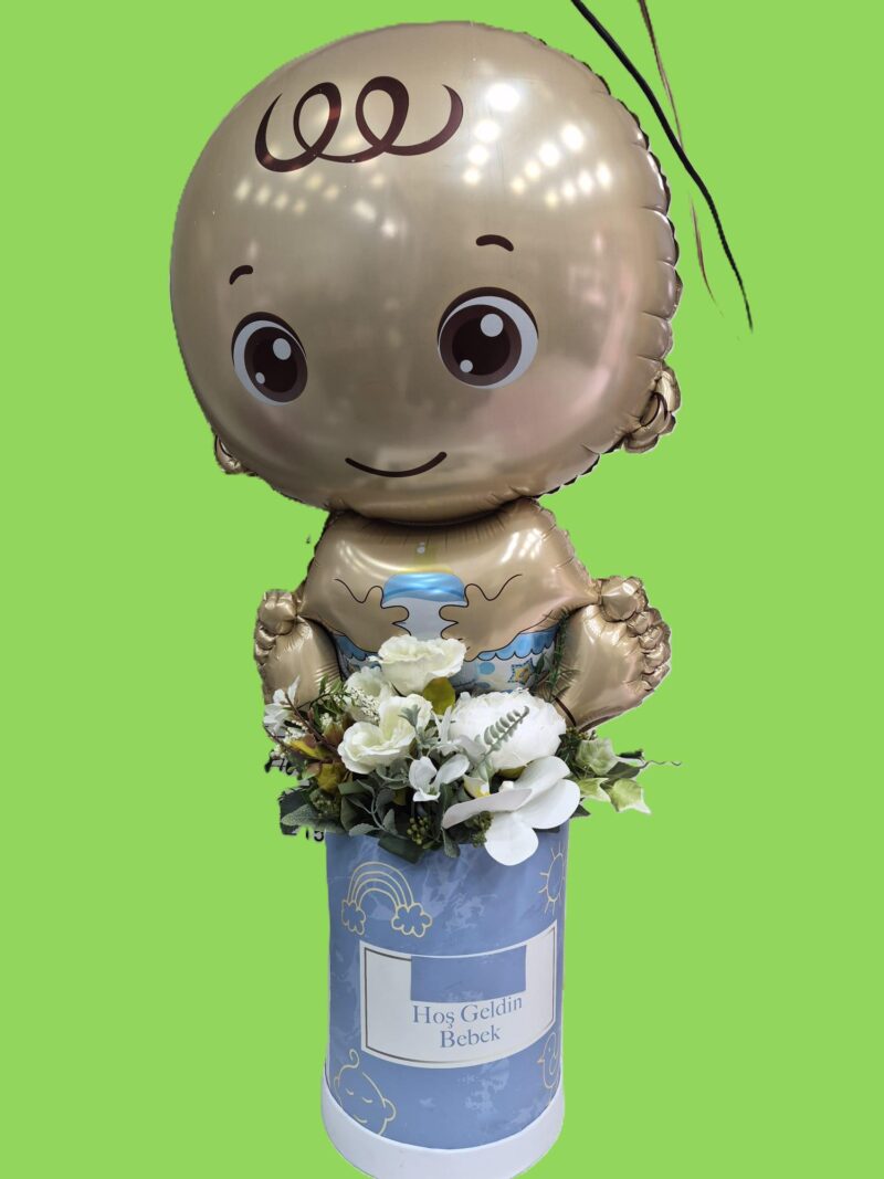 Doğum Çiçeği Balonlu