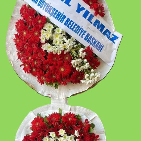 2li gerberelerden çelenk