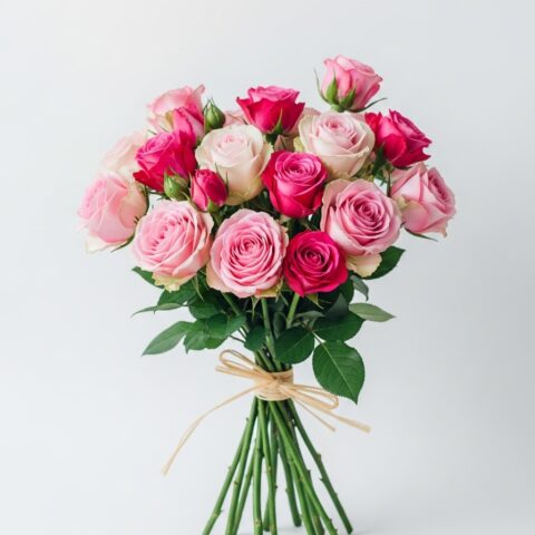 Özel Pembe Gül Aranjmanı #001