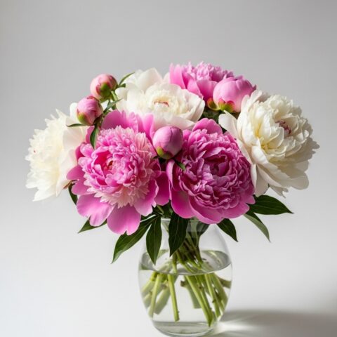 Zarif Şakayık Çiçek Tasarımı #001