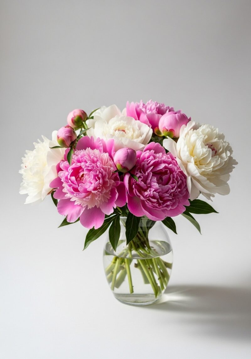 Zarif Şakayık Çiçek Tasarımı #001