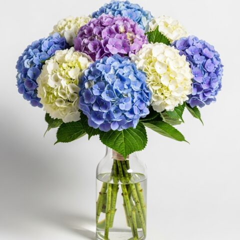 El Yapımı Ortanca Buketi #001