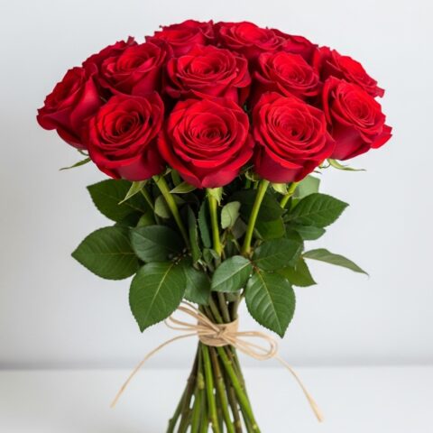 Lüks Kırmızı Gül Kompozisyonu #002