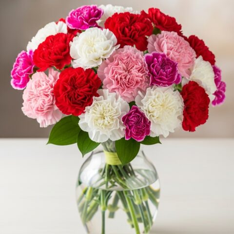 El Yapımı Karanfil Aranjman #002