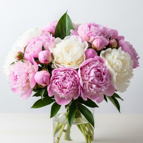 Klasik Şakayık Buketi #002