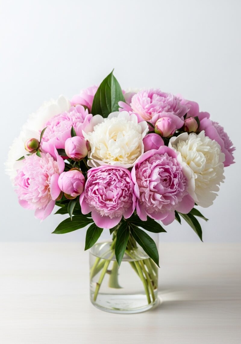 Klasik Şakayık Buketi #002