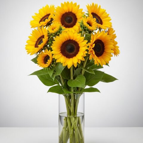 Ayçiçeği Kompozisyonu #002