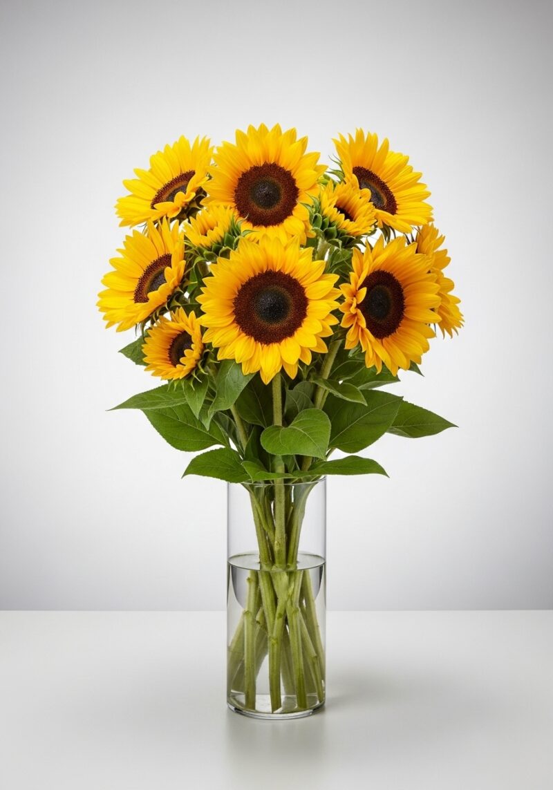 Ayçiçeği Kompozisyonu #002