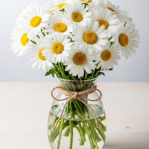 Romantik Papatya Kompozisyonu #002