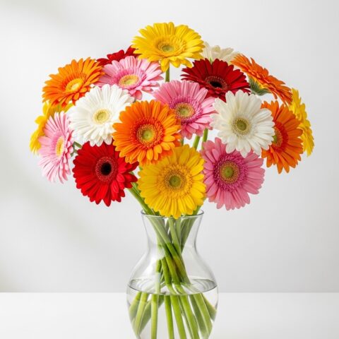 Gerbera Çiçek Tasarımı #002