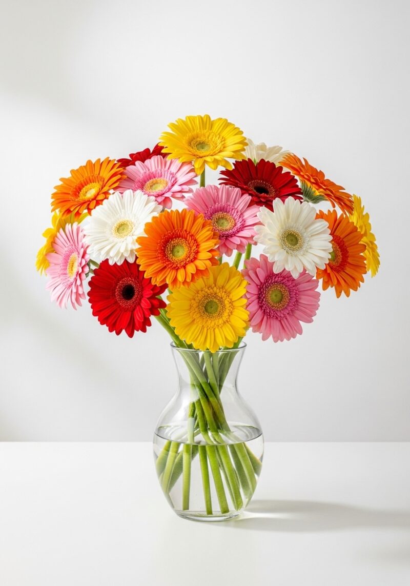 Gerbera Çiçek Tasarımı #002