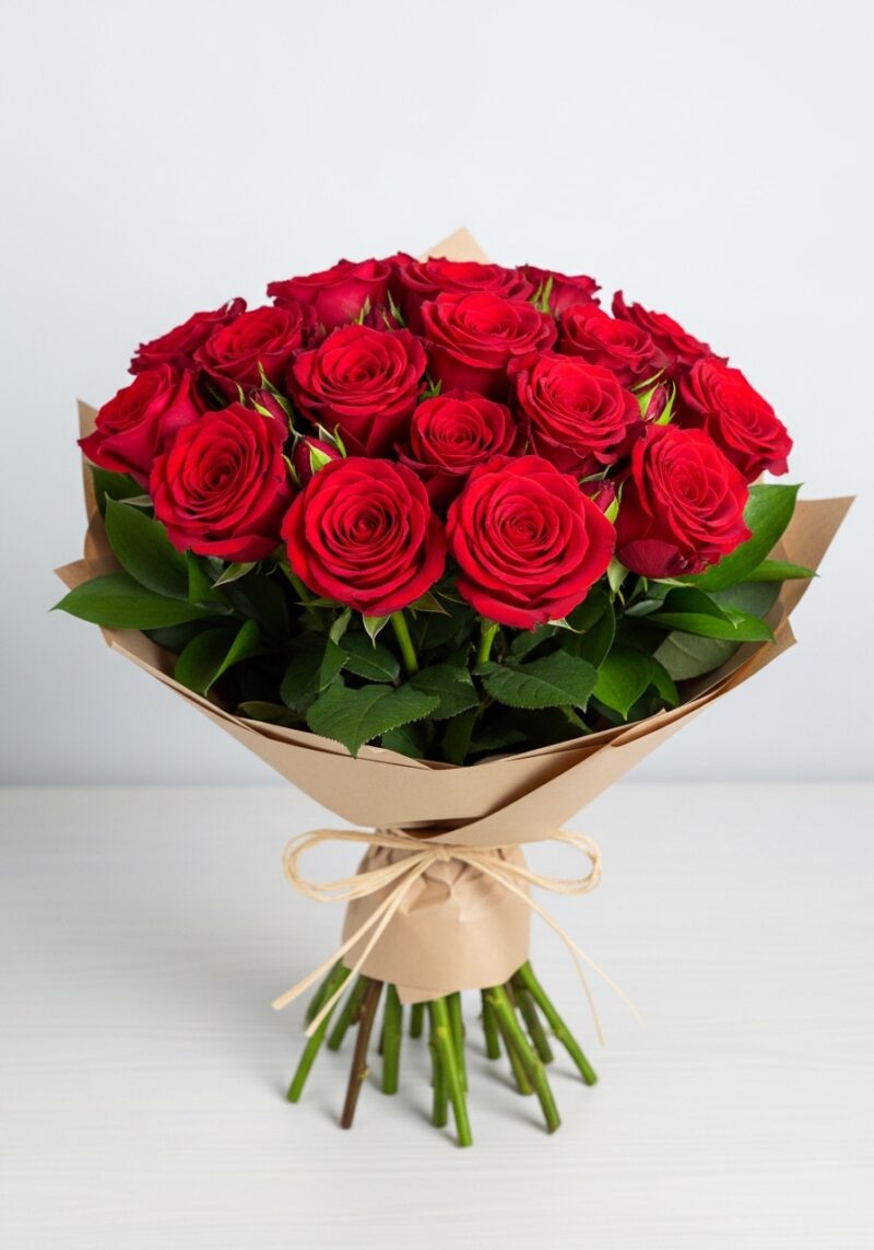 Kırmızı Gül Buketi #004