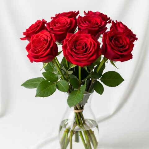 Klasik Kırmızı Gül Aranjmanı #005