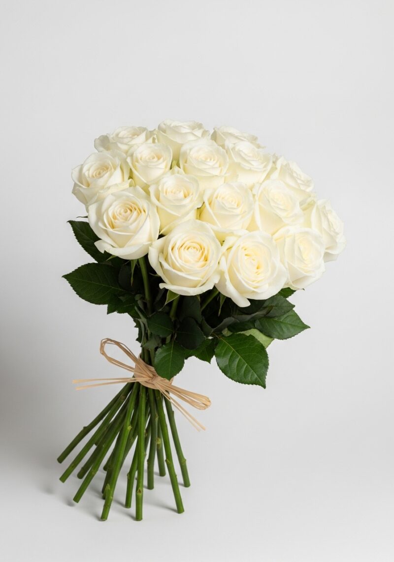 Beyaz Gül Aranjman #003