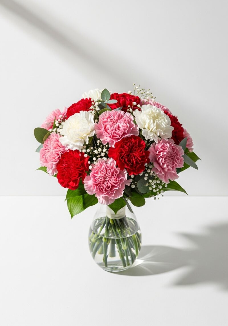 Zarif Karanfil Buketi #004