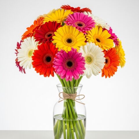 Zarif Gerbera Çiçek Tasarımı #004