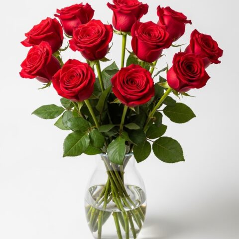 Özel Kırmızı Gül Aranjmanı #007