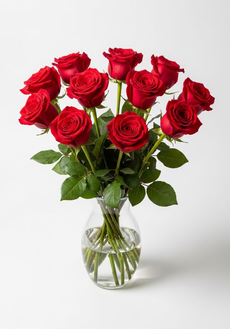 Özel Kırmızı Gül Aranjmanı #007