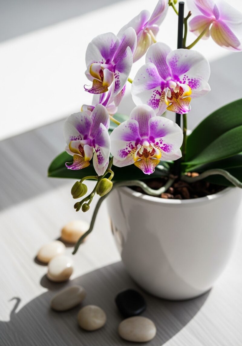 Lüks Orkide Aranjmanı #004