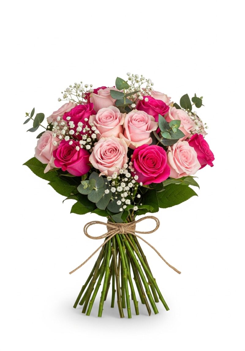 Pembe Gül Aranjmanı #005