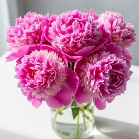 El Yapımı Şakayık Aranjman #005