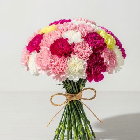 Karanfil Çiçek Tasarımı #006