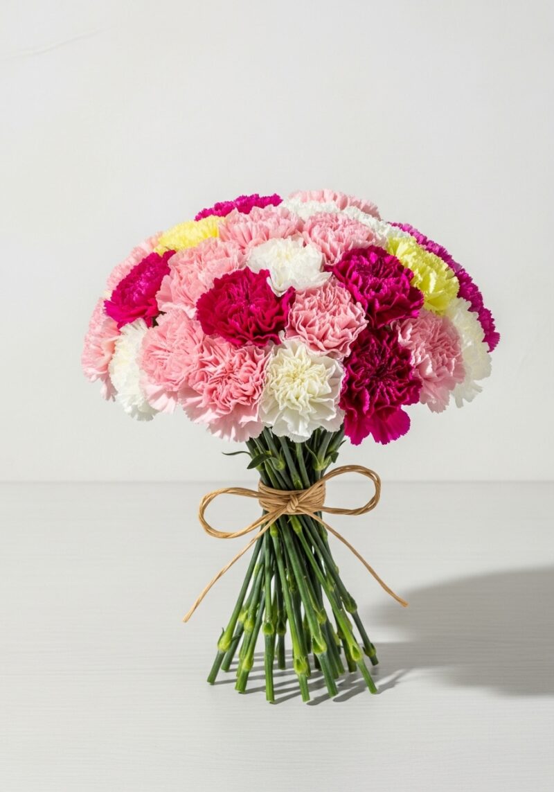 Karanfil Çiçek Tasarımı #006