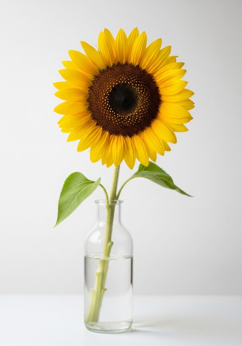 Romantik Ayçiçeği Aranjmanı #006