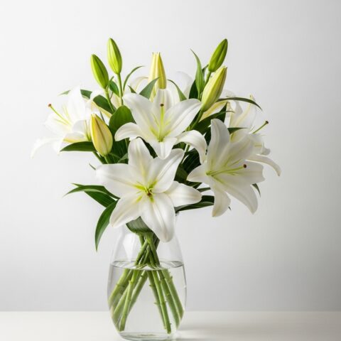 Lüks Zambak Aranjman #006