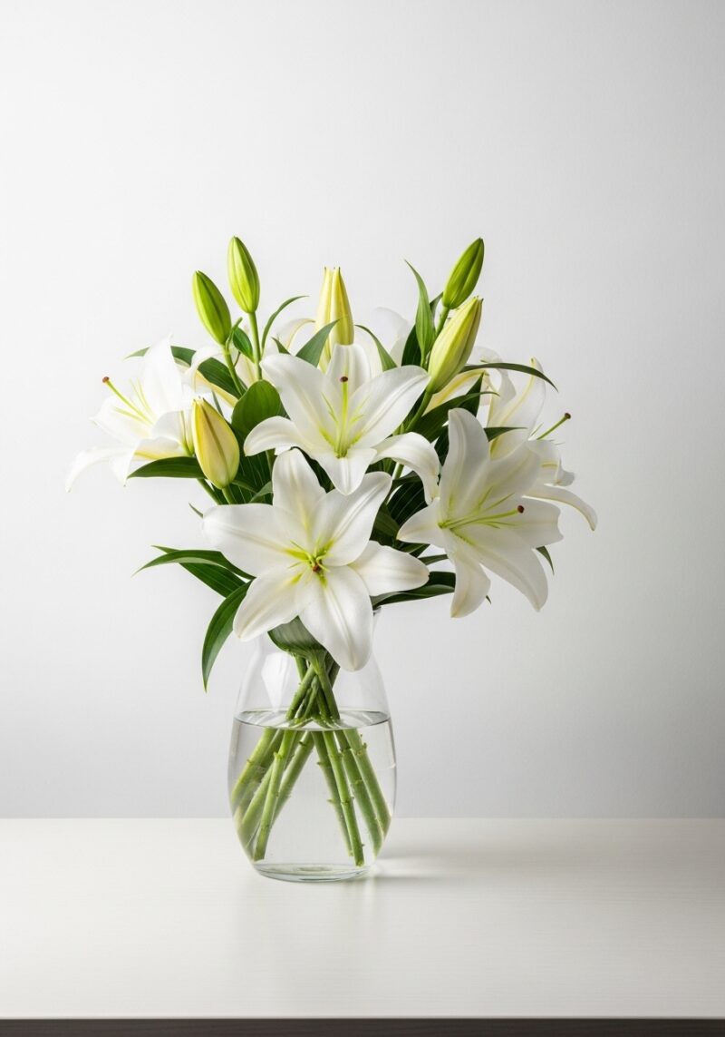 Lüks Zambak Aranjman #006