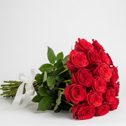 Özel Kırmızı Gül Kompozisyonu #017