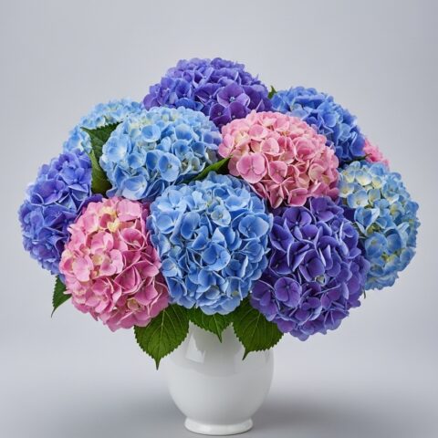 Özel Ortanca Kompozisyonu #010