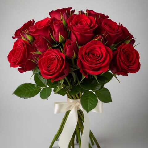 Kırmızı Gül Buketi #020