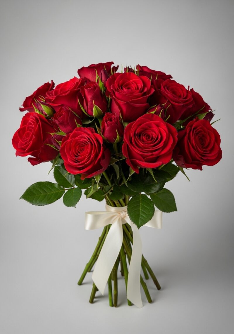 Kırmızı Gül Buketi #020