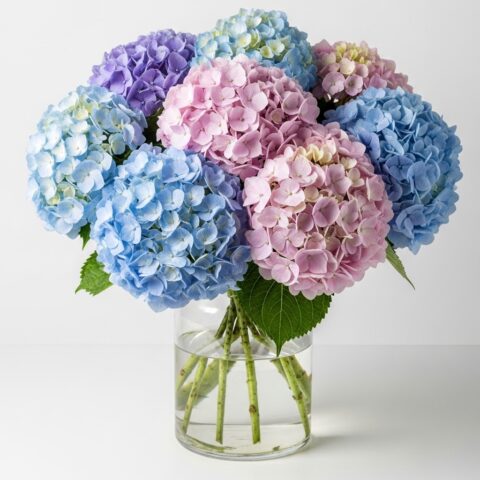 Klasik Ortanca Aranjman #011