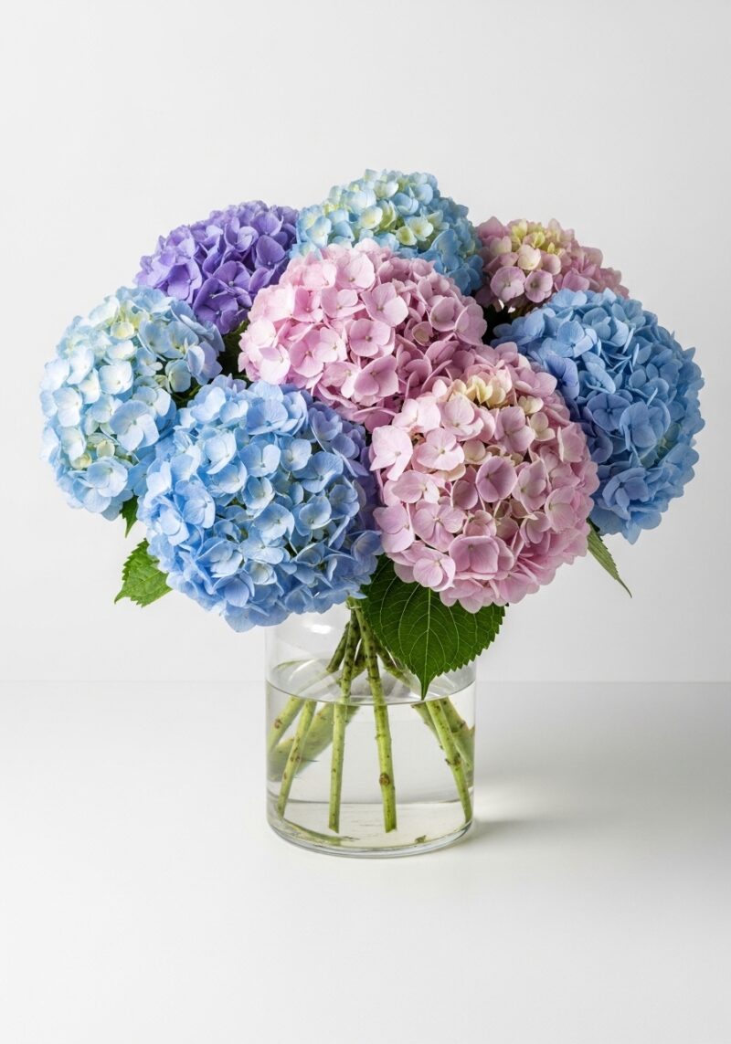 Klasik Ortanca Aranjman #011