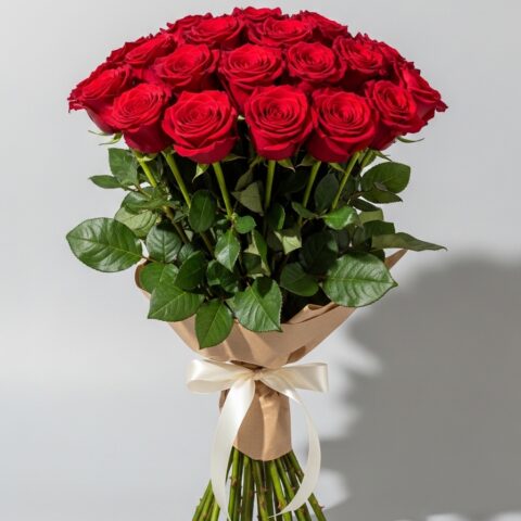Kırmızı Gül Aranjmanı #022