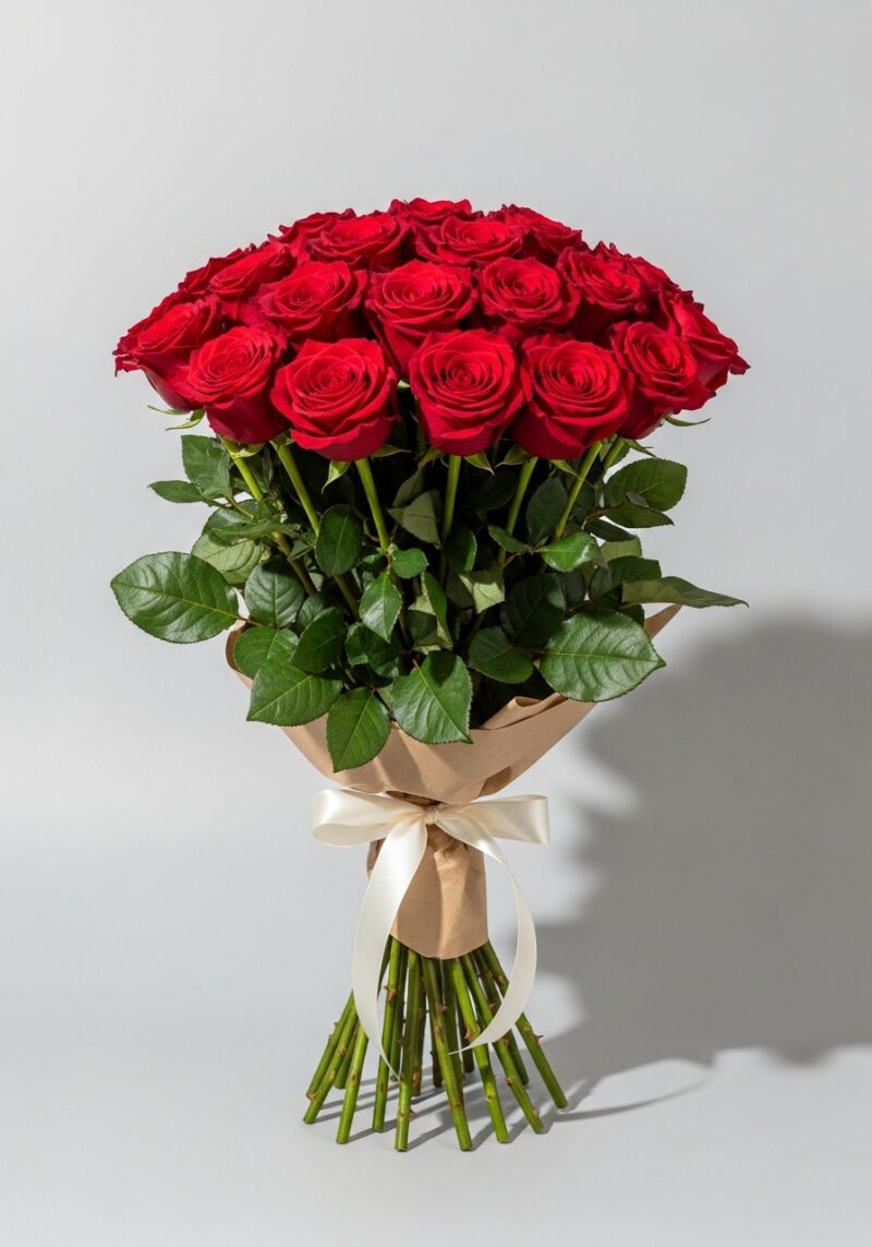 Kırmızı Gül Aranjmanı #022