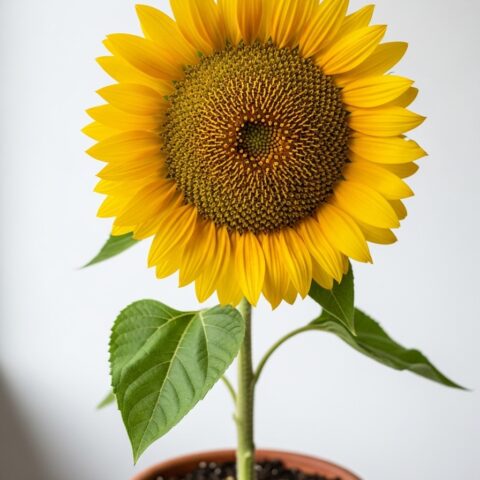 Lüks Ayçiçeği Çiçek Tasarımı #012