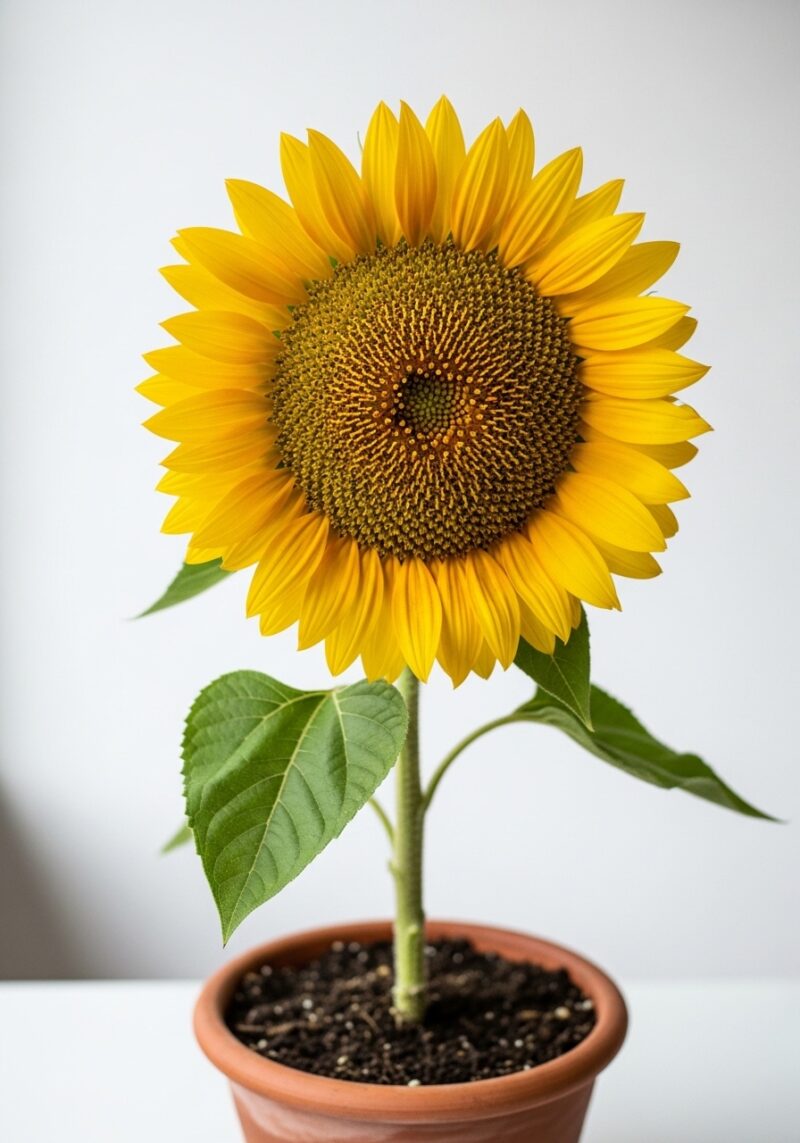 Lüks Ayçiçeği Çiçek Tasarımı #012