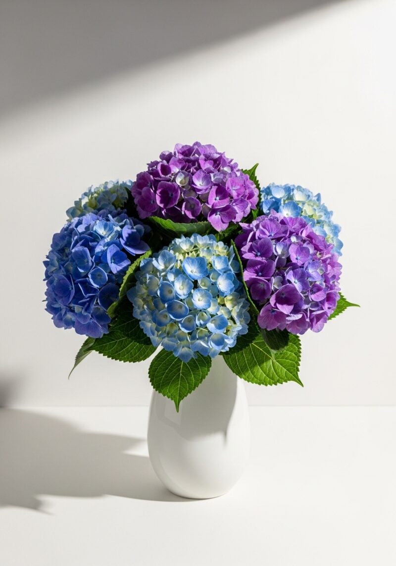 Romantik Ortanca Aranjman #012