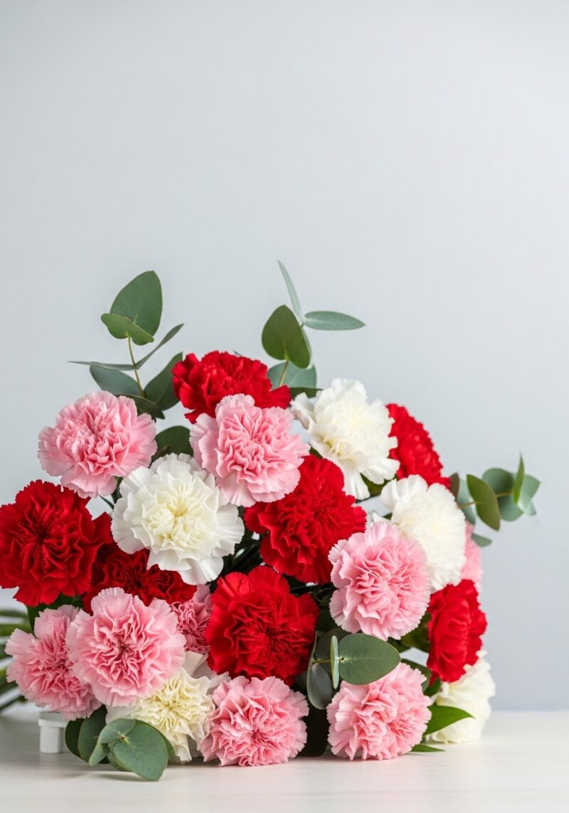 Karanfil Çiçek Tasarımı #013