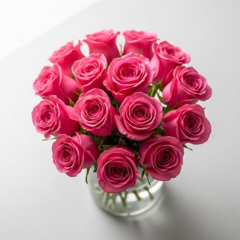 Pembe Gül Aranjman #013