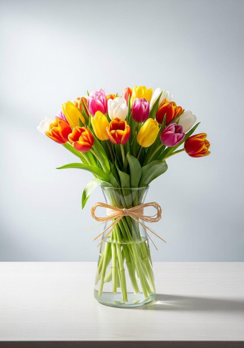 El Yapımı Lale Aranjman #013