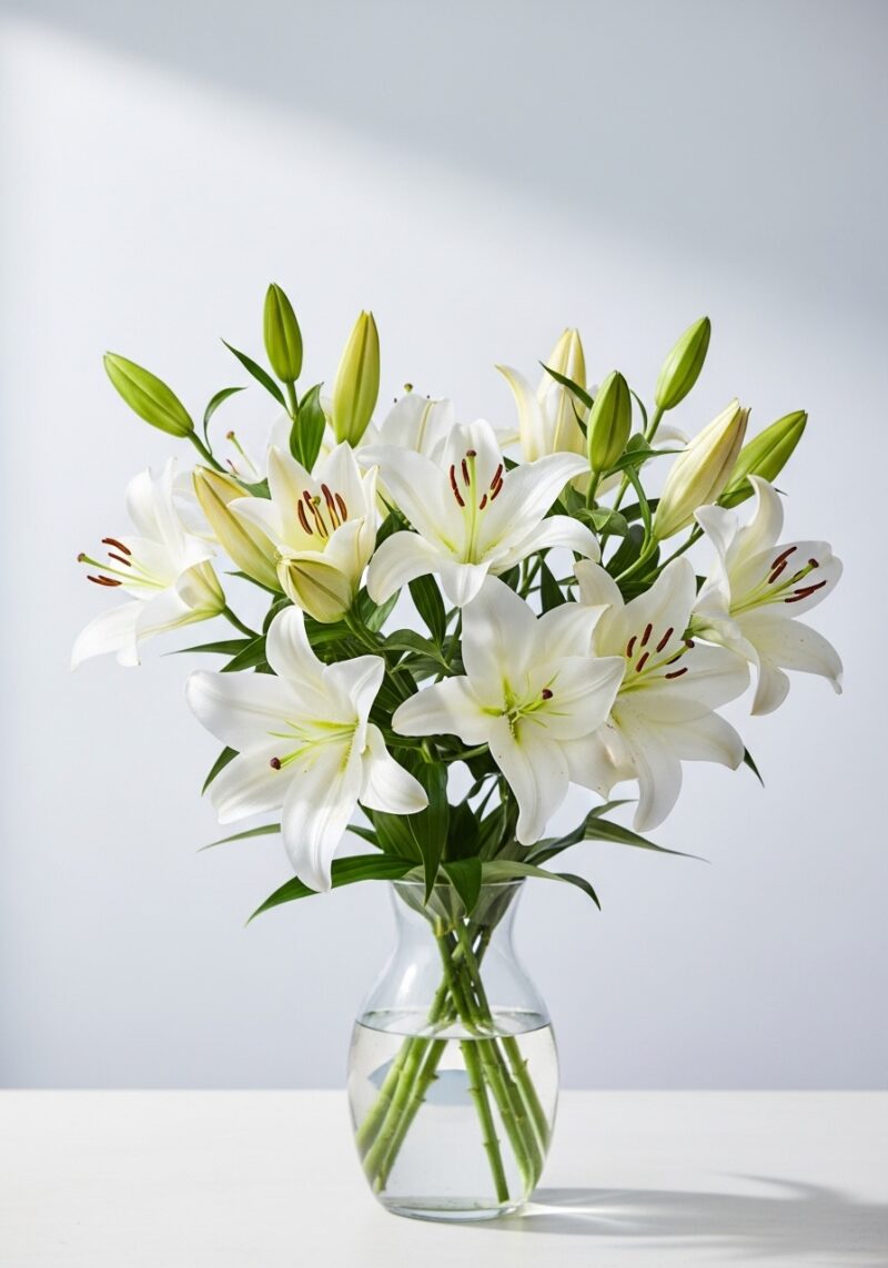 Zambak Aranjmanı #014