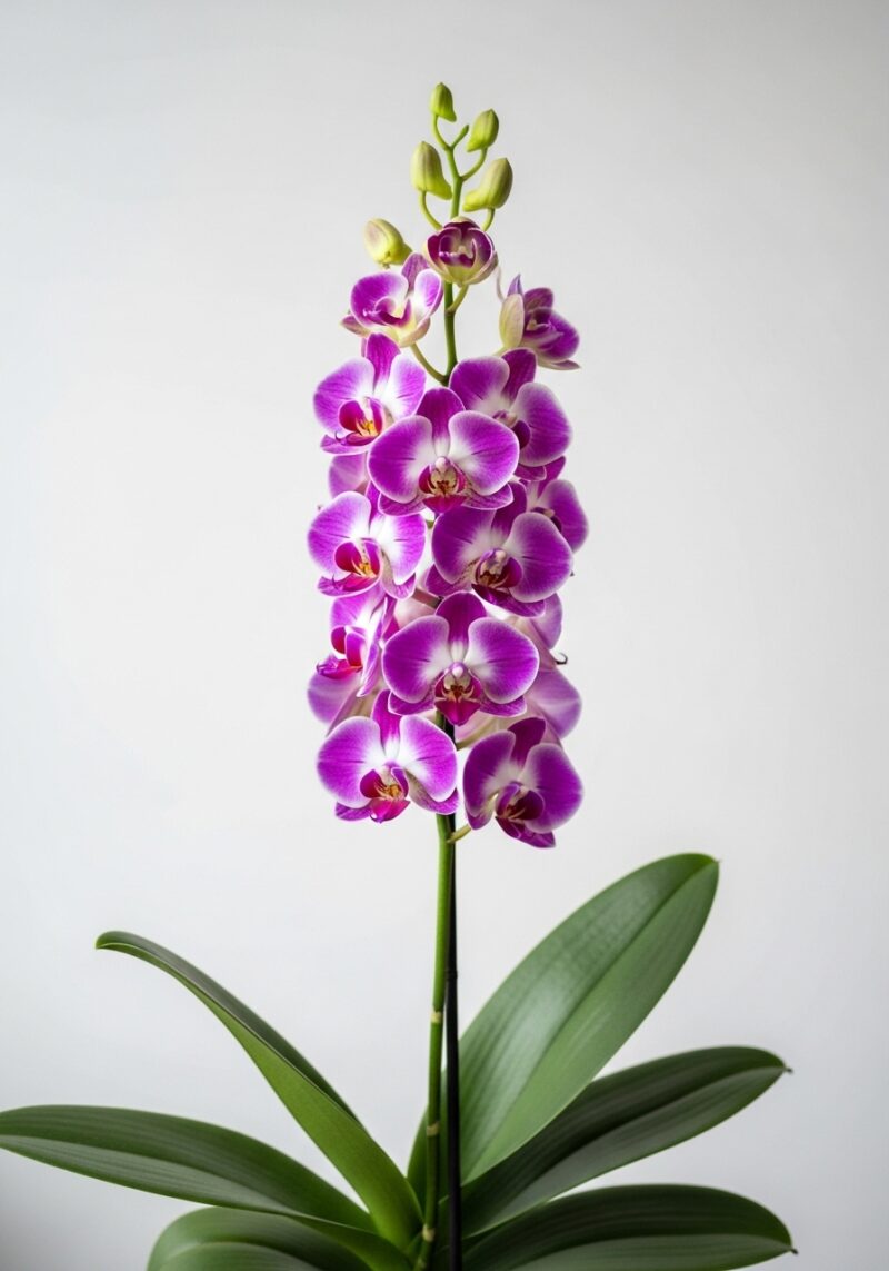 Premium Orkide Çiçek Tasarımı #014