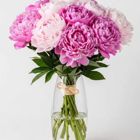 Romantik Şakayık Buketi #015