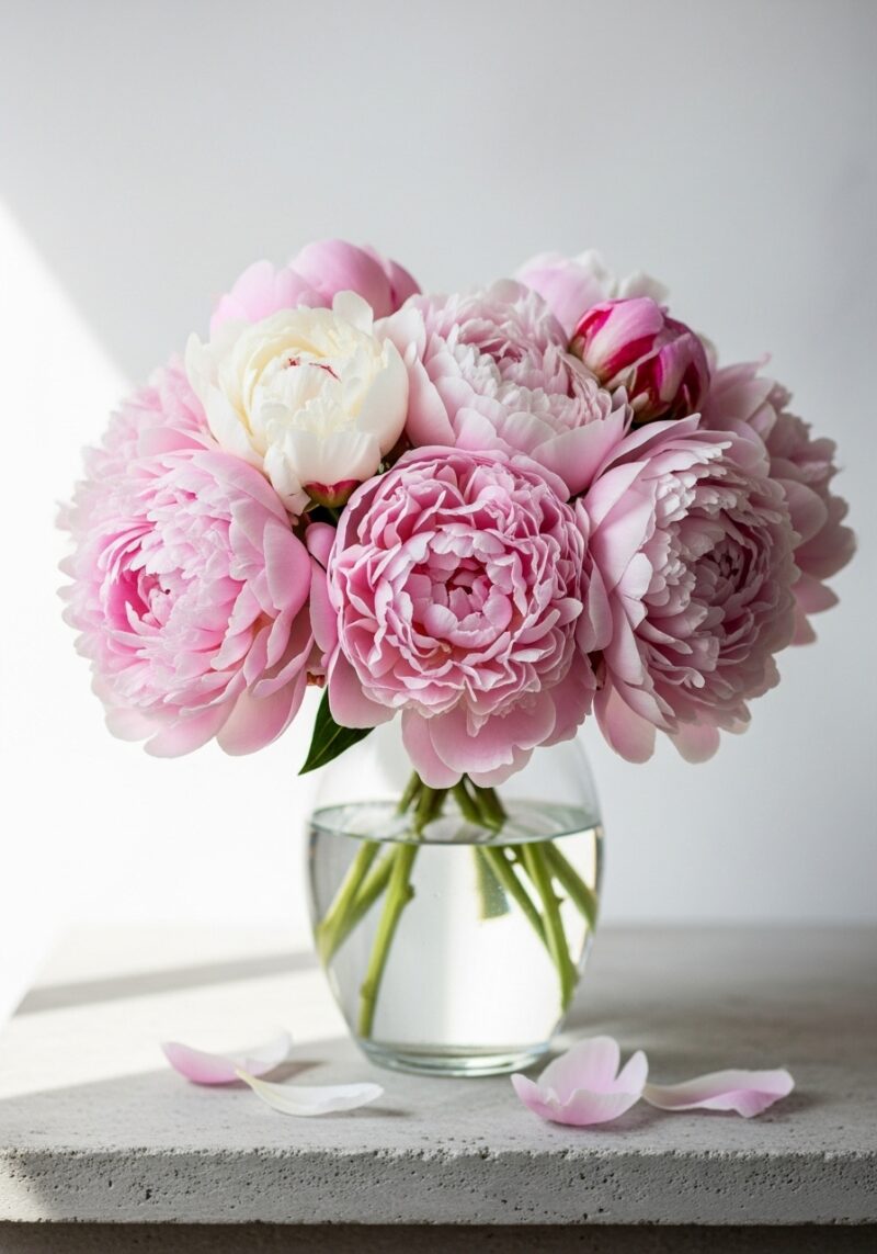 Lüks Şakayık Çiçek Tasarımı #016