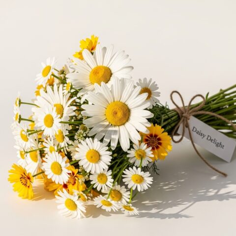 Klasik Papatya Buketi #016