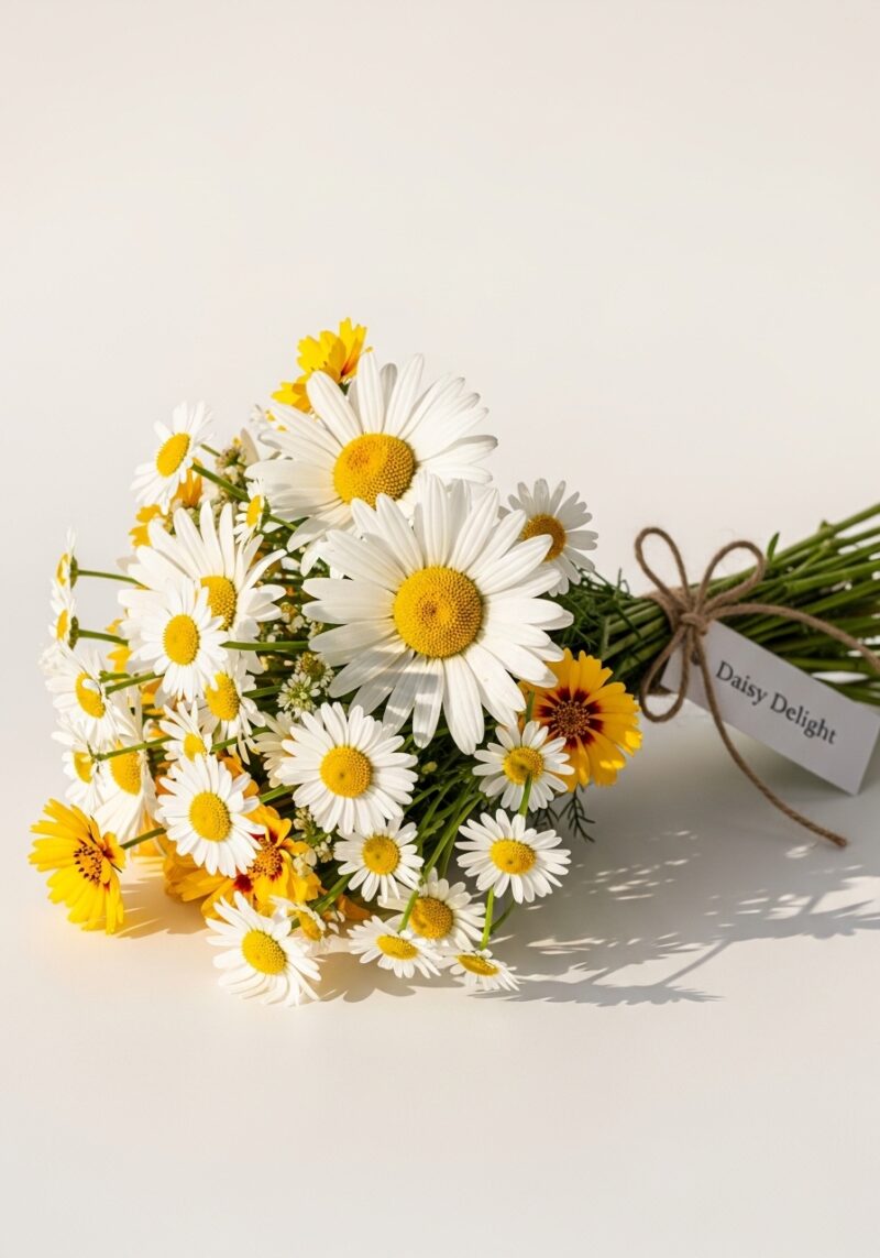 Klasik Papatya Buketi #016